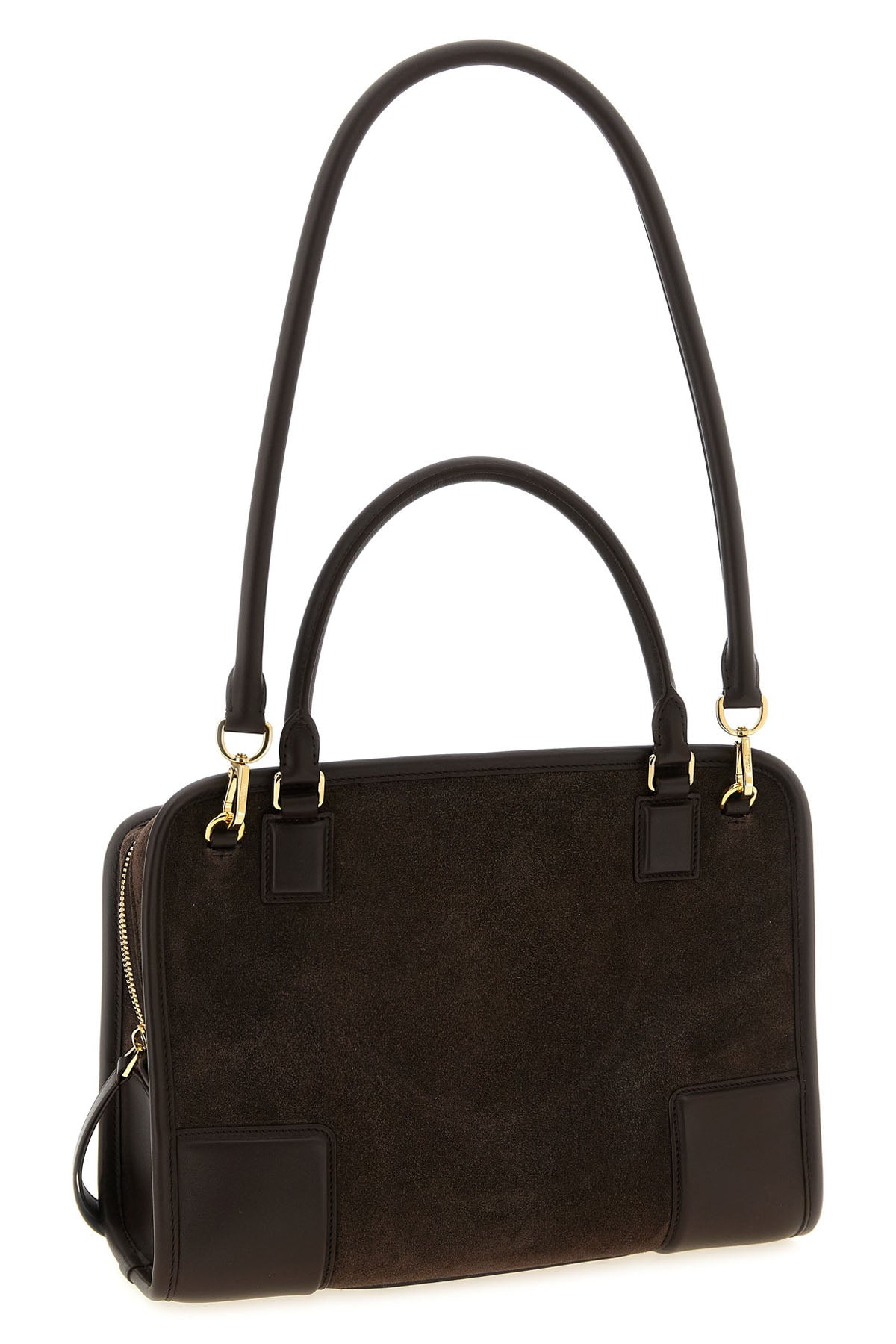 “Amazona 180” Suede Top-Handle Bag