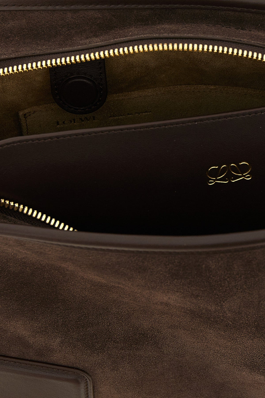 “Amazona 180” Suede Top-Handle Bag