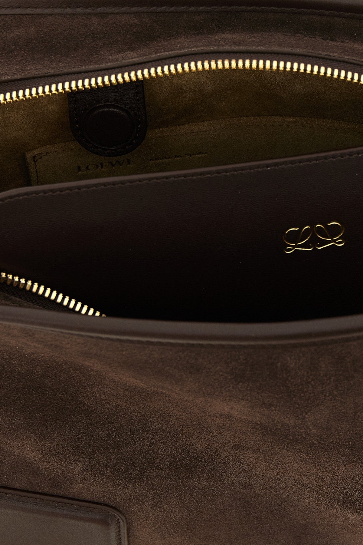 “Amazona 180” Suede Top-Handle Bag