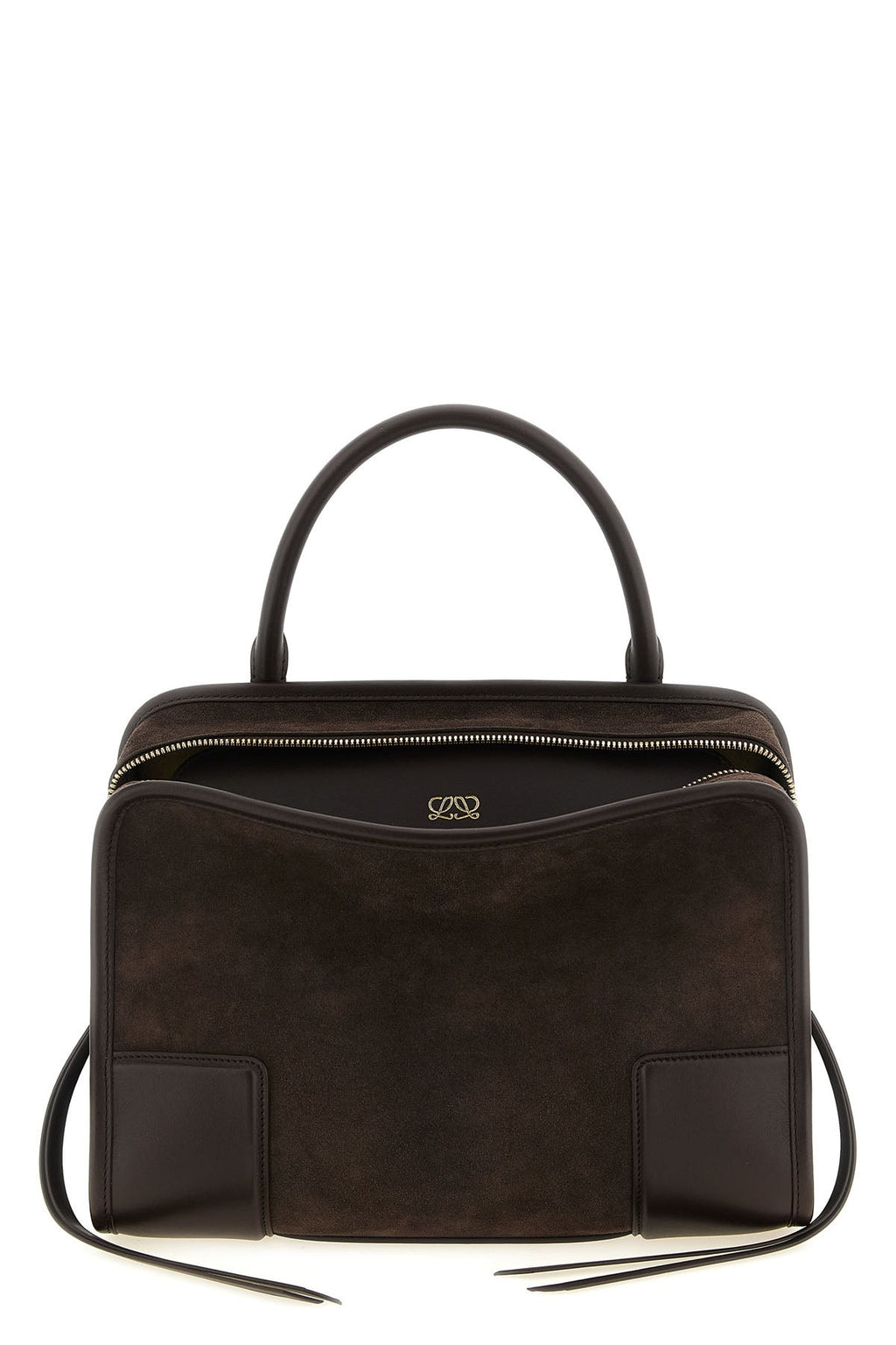 “Amazona 180” Suede Top-Handle Bag