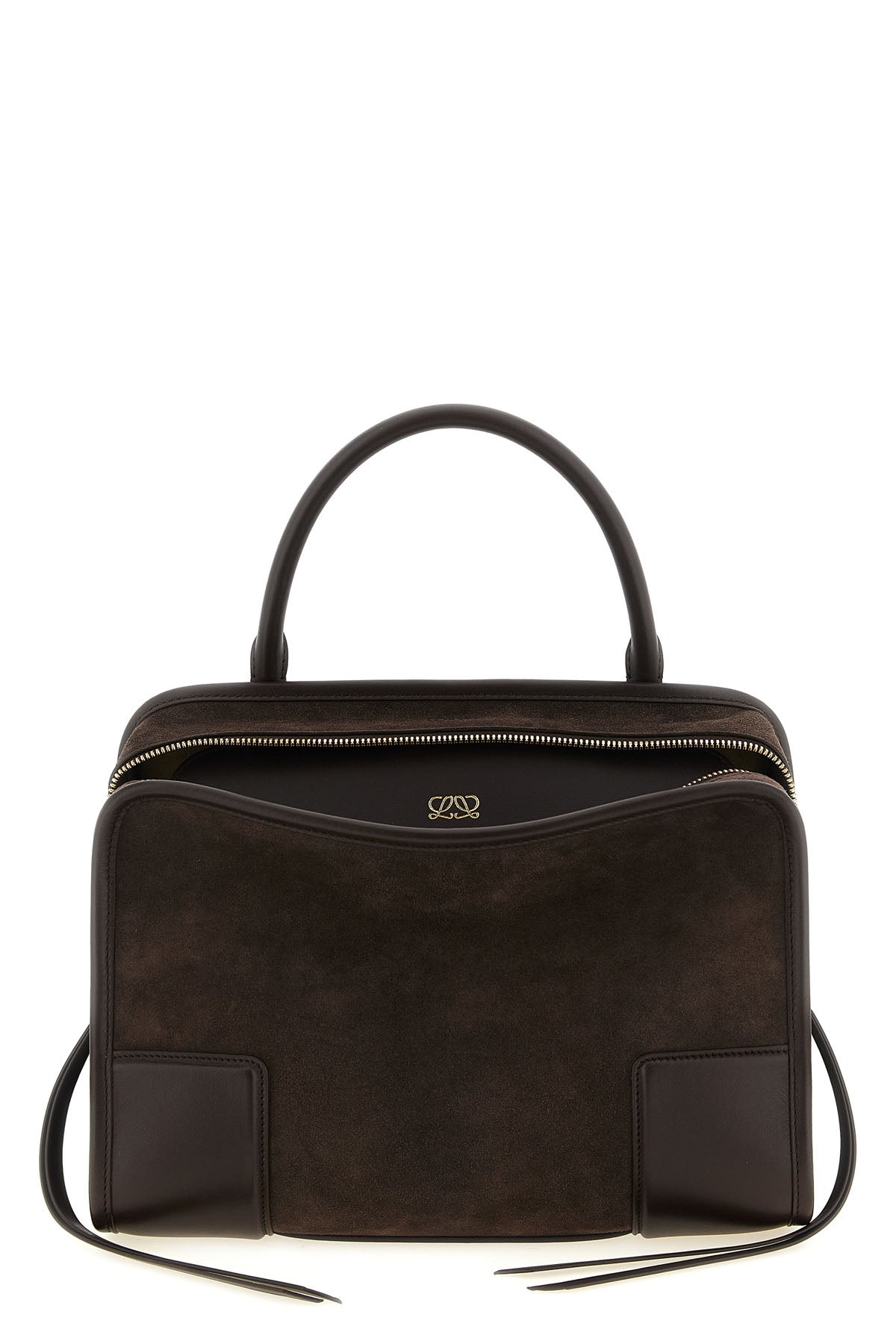 “Amazona 180” Suede Top-Handle Bag