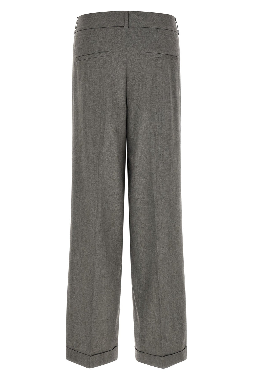Peserico Tailored Double-Pleat Trousers