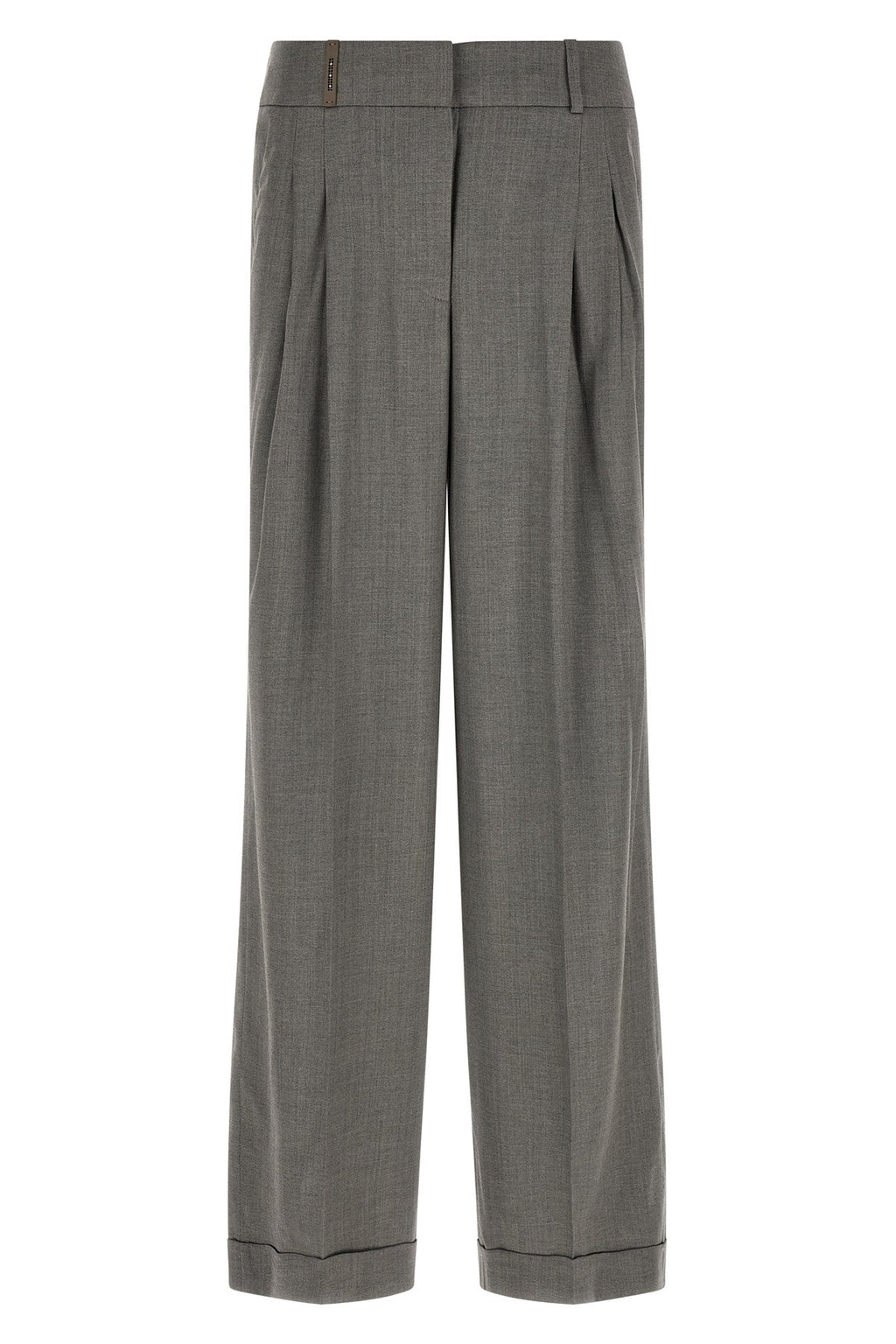 Peserico Tailored Double-Pleat Trousers
