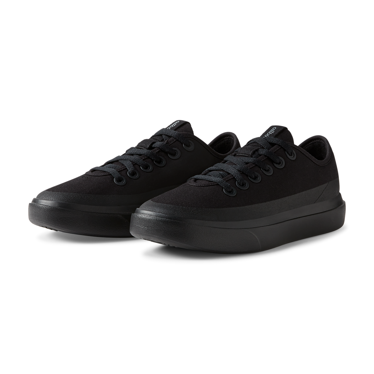 Women's Canvas Pipers - Natural Black (Natural Black Sole) - 1