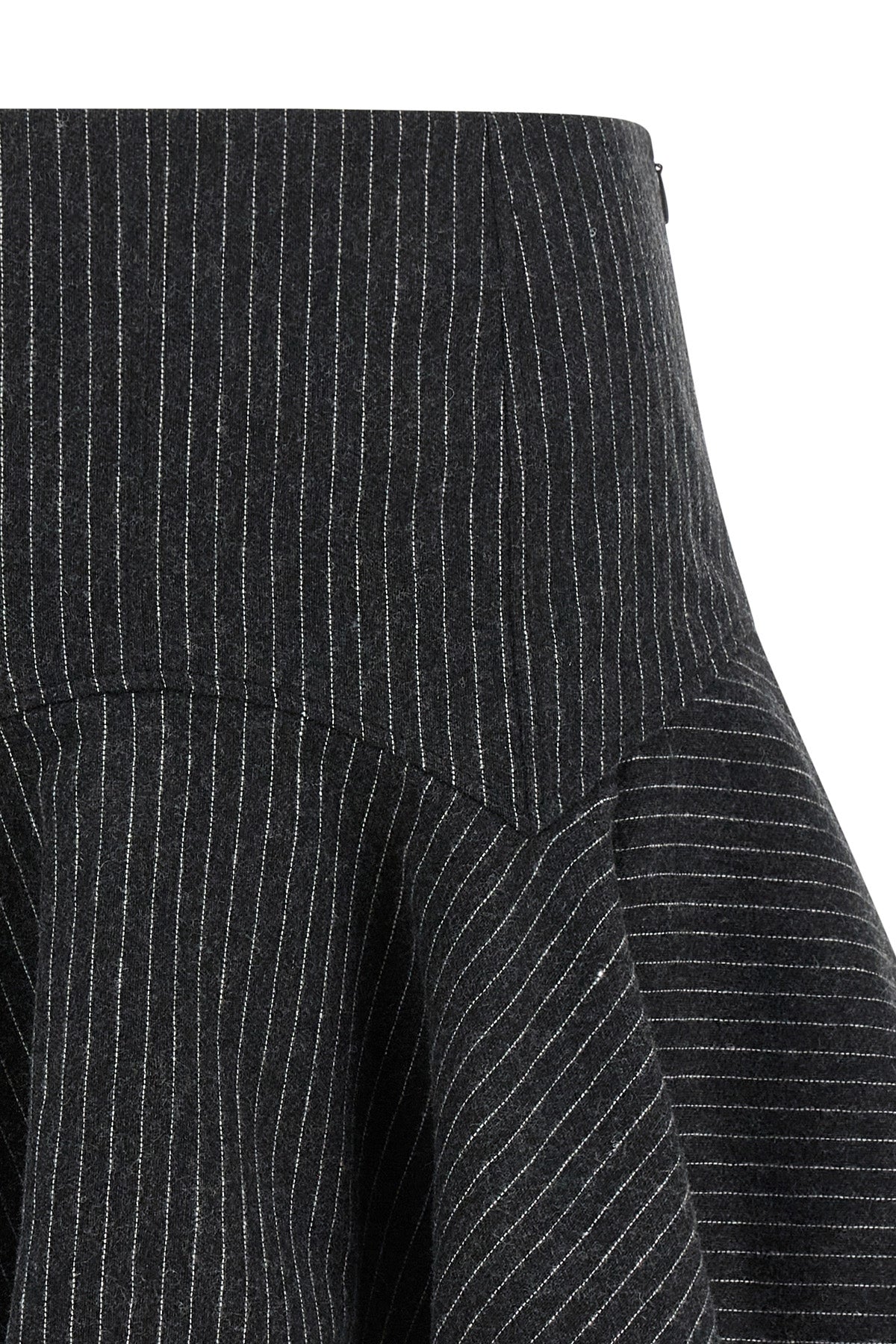 Pinstripe Flannel Skirt