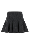 Pinstripe Flannel Skirt