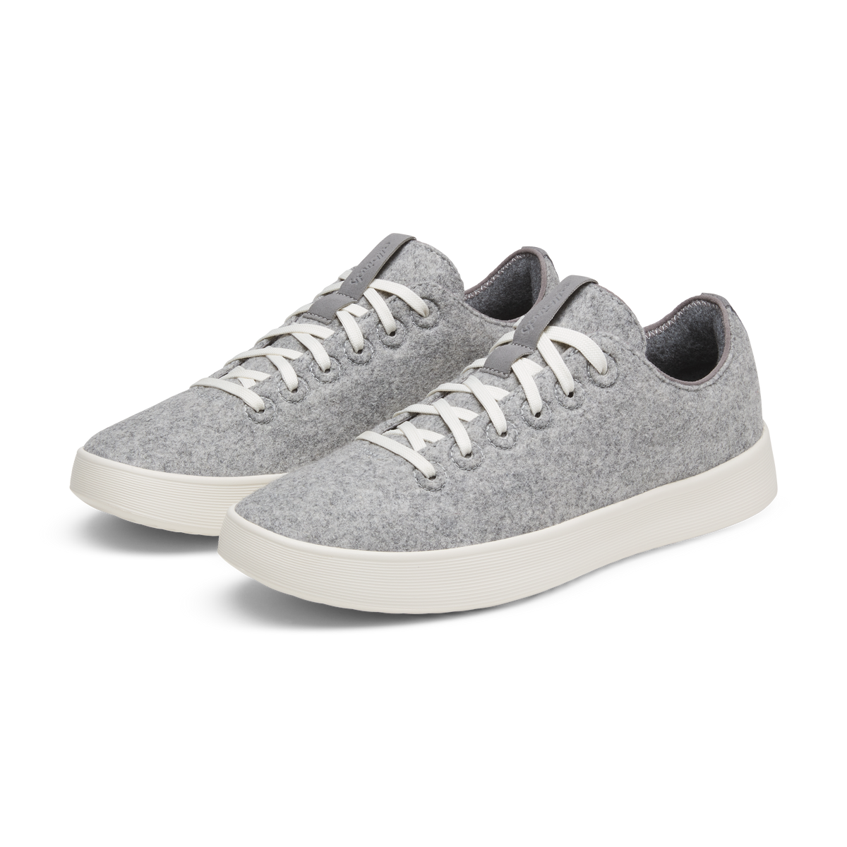 Men's Wool Cruiser - Light Grey (Natural White Sole)
