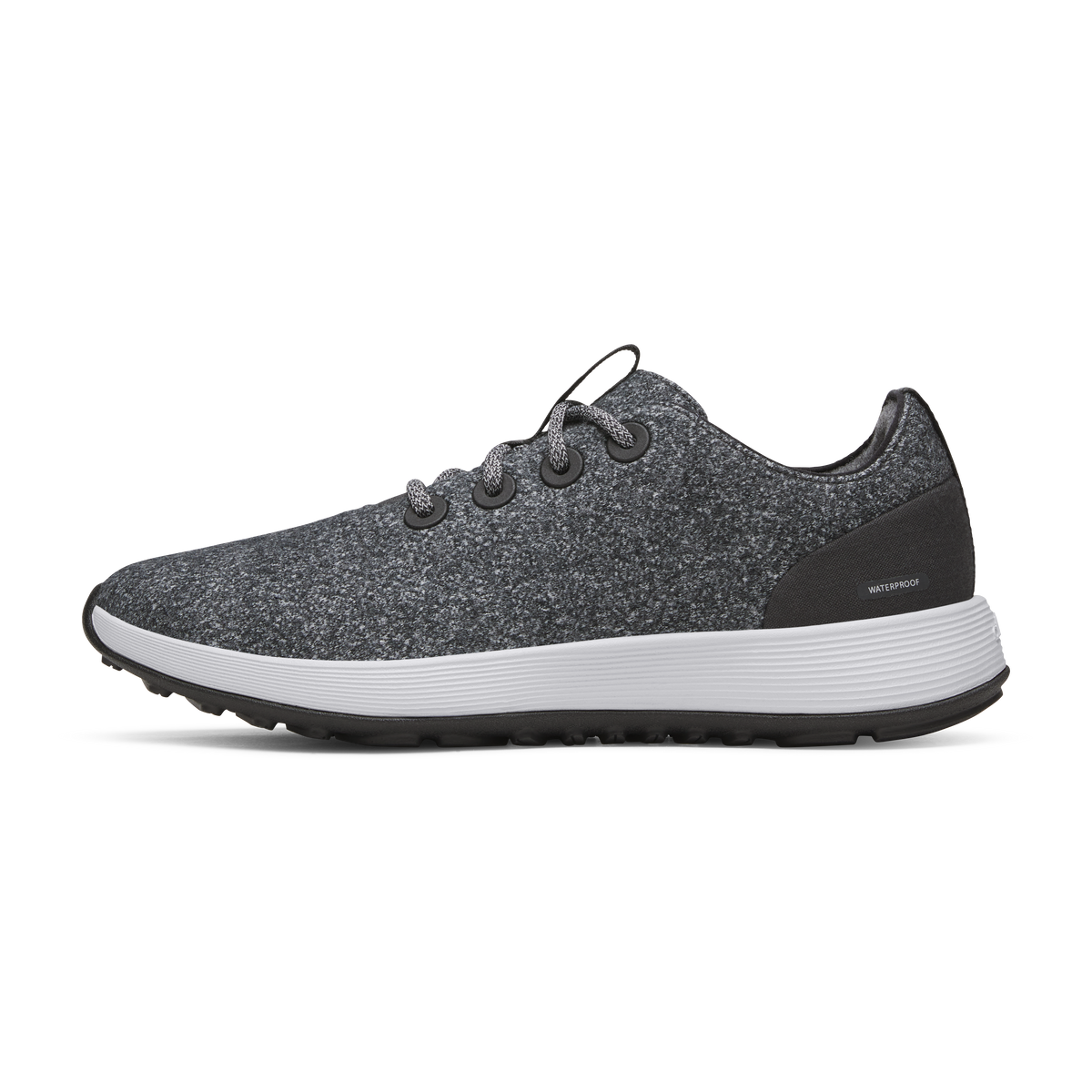 Women's Wool Runner NZ Waterproof - Dark Grey (Light Grey Sole)