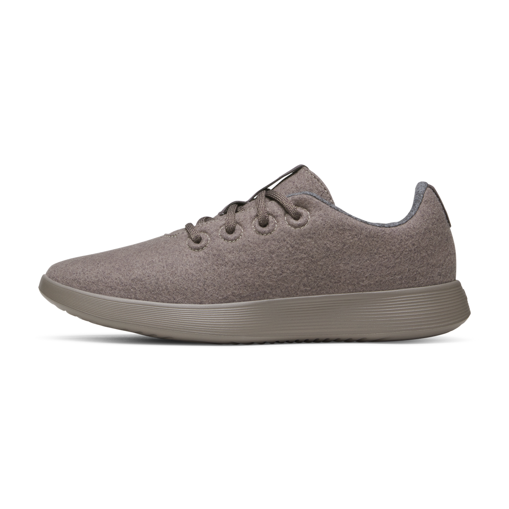 Women's Wool Runner NZ - Weathered Brown (Weathered Brown Sole)