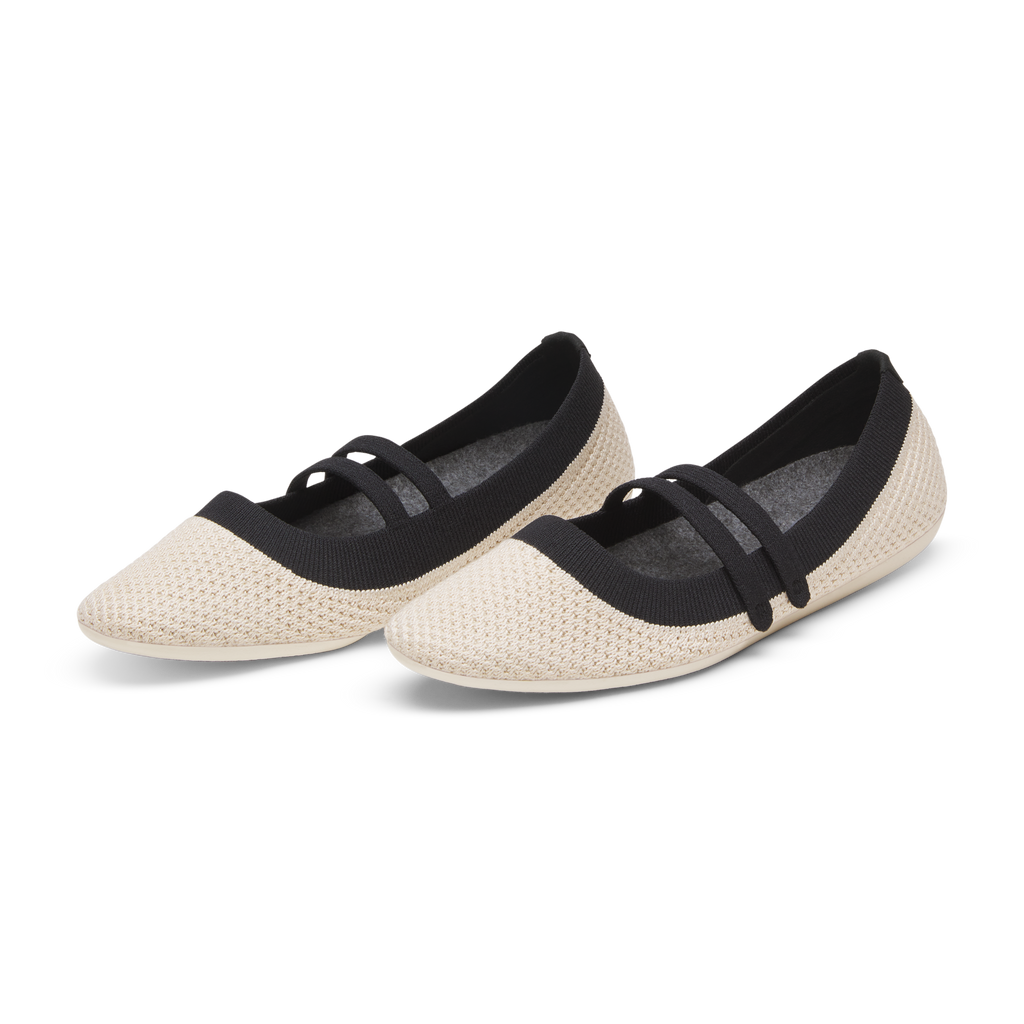 Women's Breezer Mary Jane - Warm White/Natural Black (Warm White Sole)