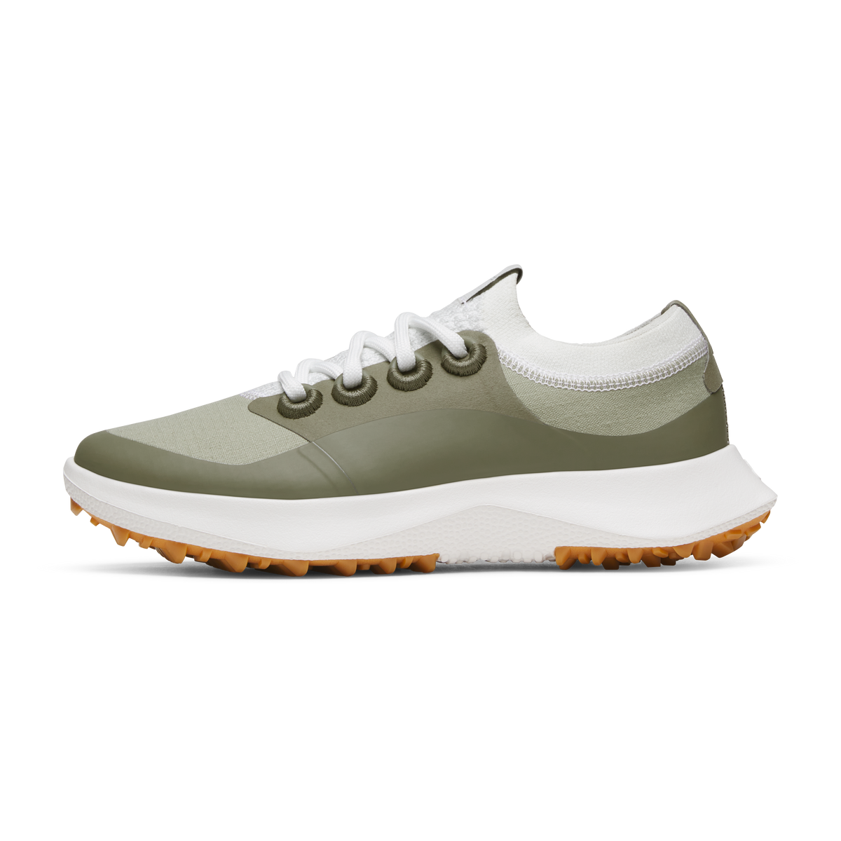 Men's Golf Dasher - Blizzard/Burnt Olive (Medium Gum Sole)