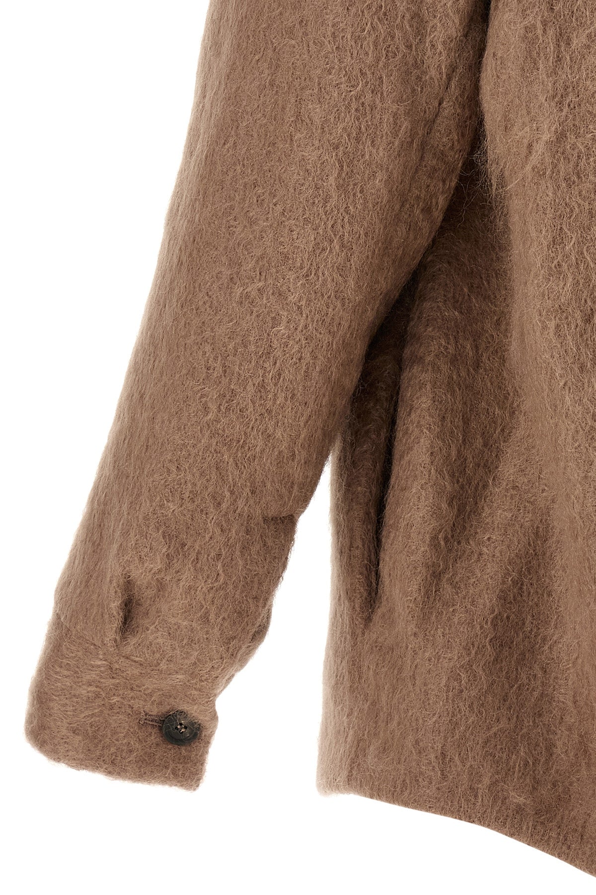 Peserico Overshirt Jacket with Bouclé Finish