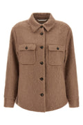 Peserico Overshirt Jacket with Bouclé Finish