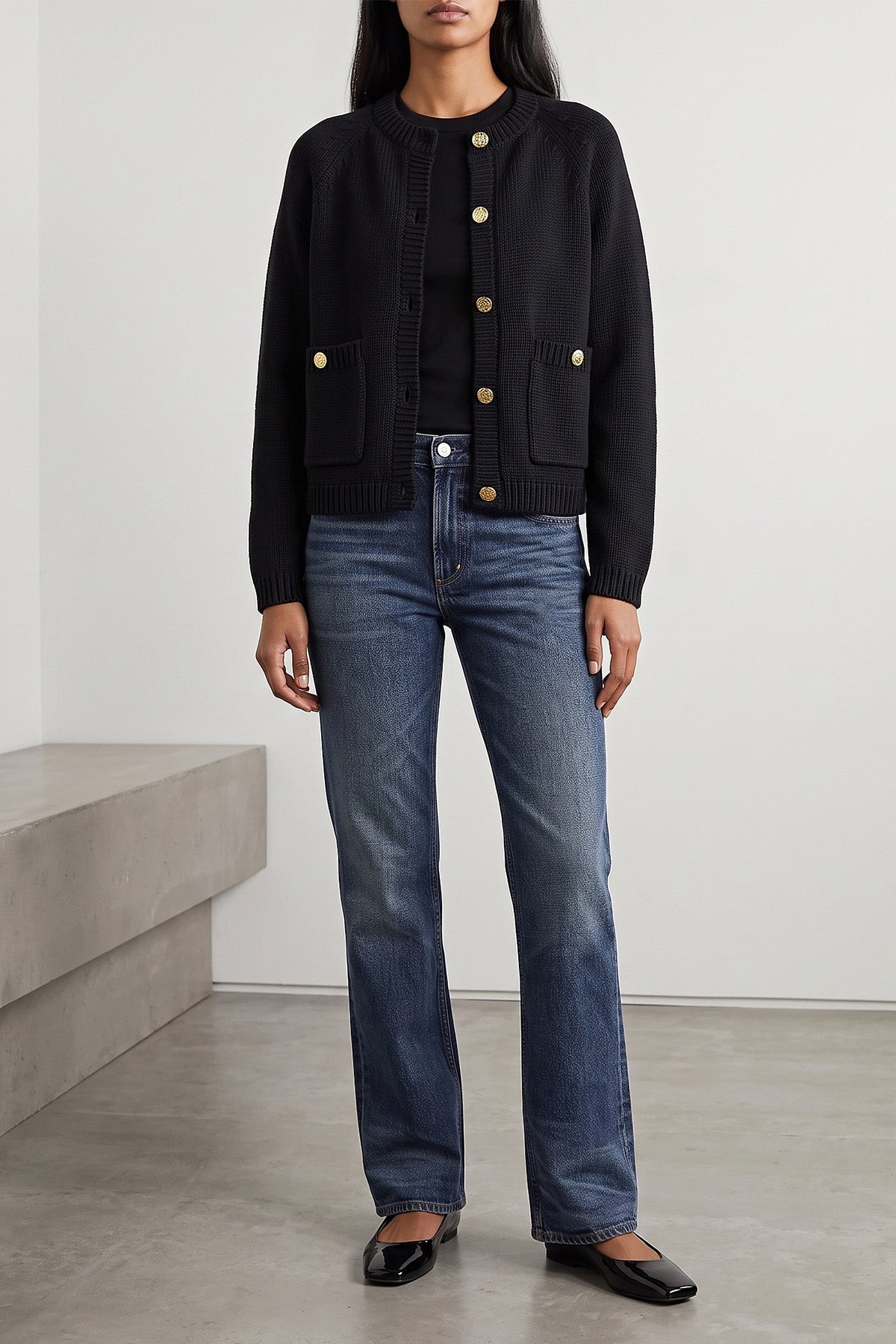 AGOLDE Jeans with Distressed Detail