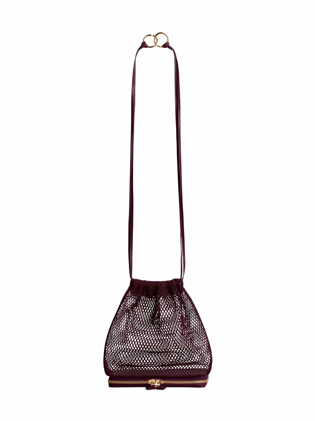 Alaïa Women Garnet Red Le Pochon Drawstring Bag<Br/>