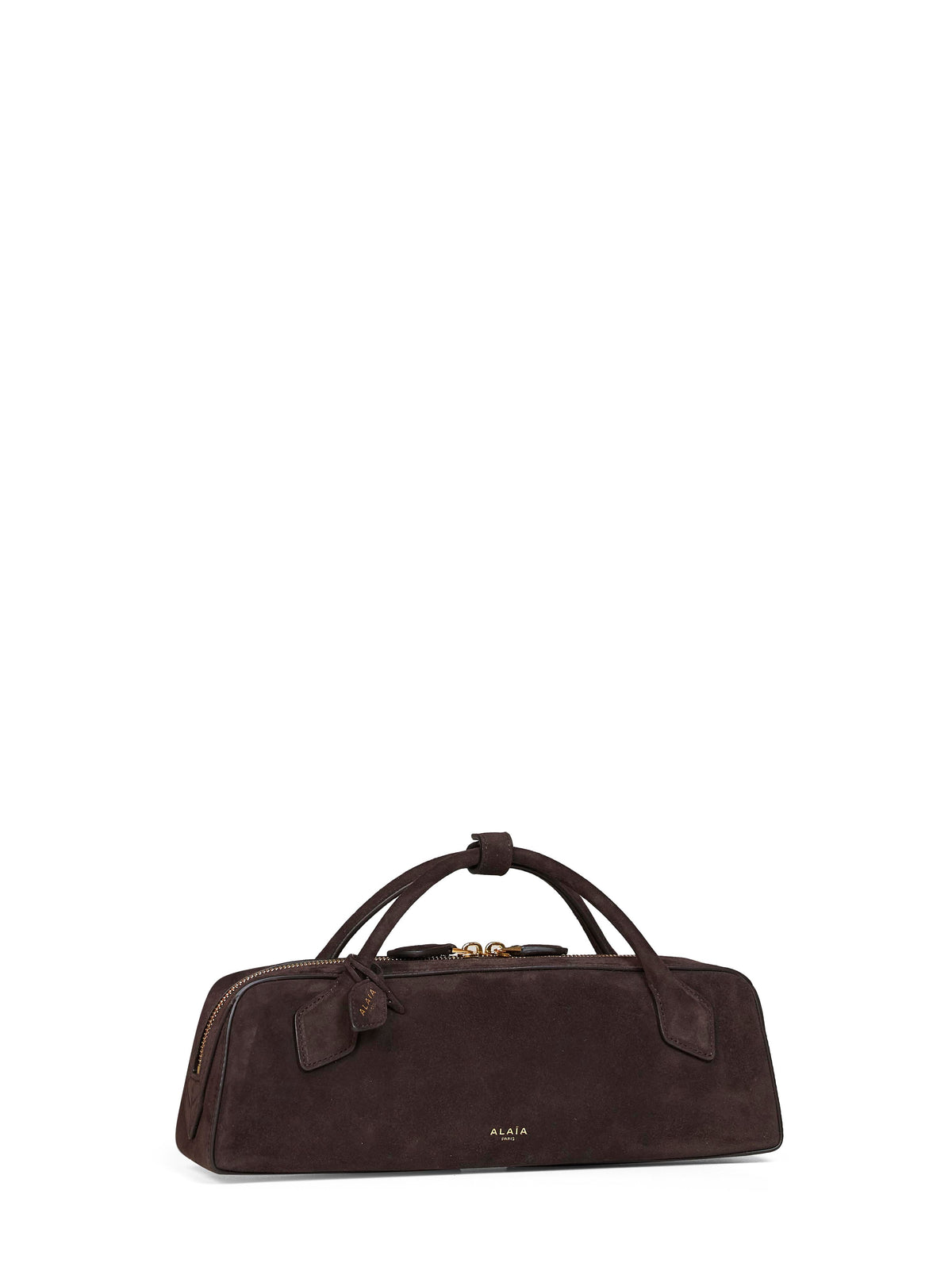 Alaïa Women Dark Brown Le Teckel Top Handle Bag