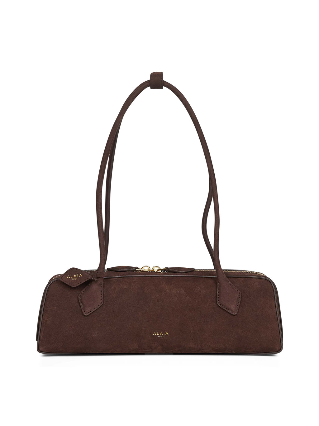Alaïa Women Brown Le Teckel Medium Shoulder Bag