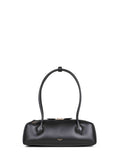 Alaïa Women Black Le Teckel Medium Shoulder Bag