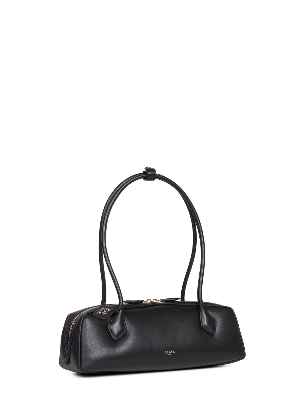 Alaïa Women Black Le Teckel Medium Shoulder Bag