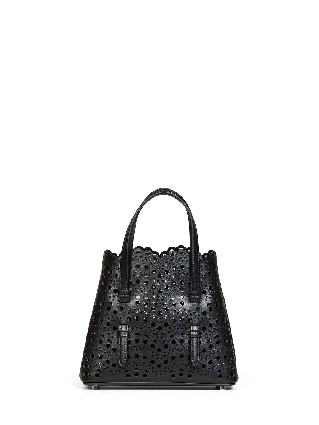 Alaïa Women Black Mina 20 Small Tote Bag