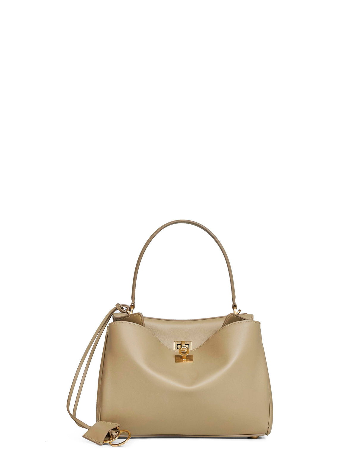 Balenciaga Women Beige Small Rodeo Handbag