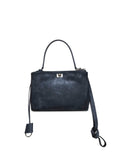 Balenciaga Women Storm Grey Rodeo Small Handbag