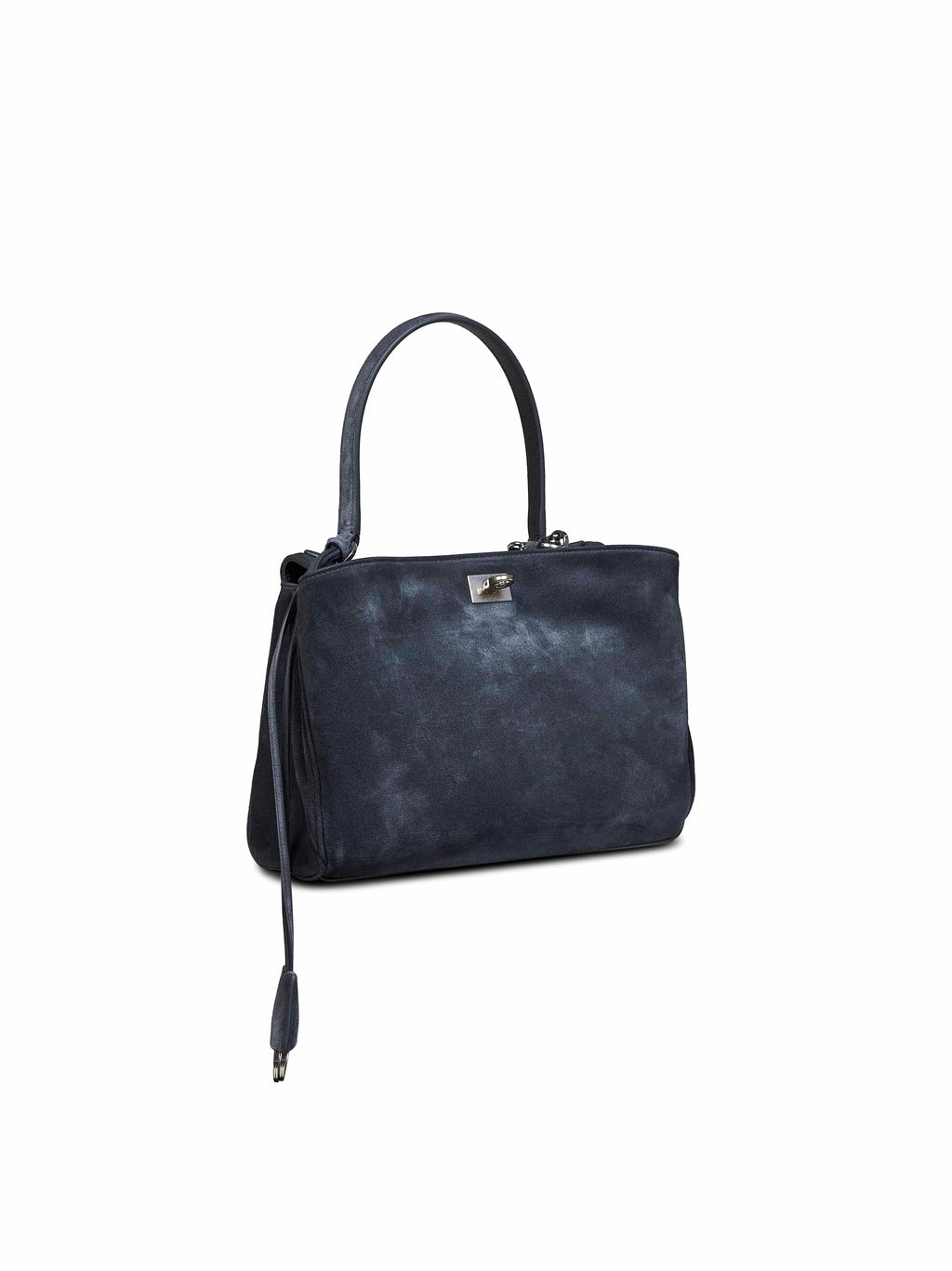 Balenciaga Women Storm Grey Rodeo Small Handbag