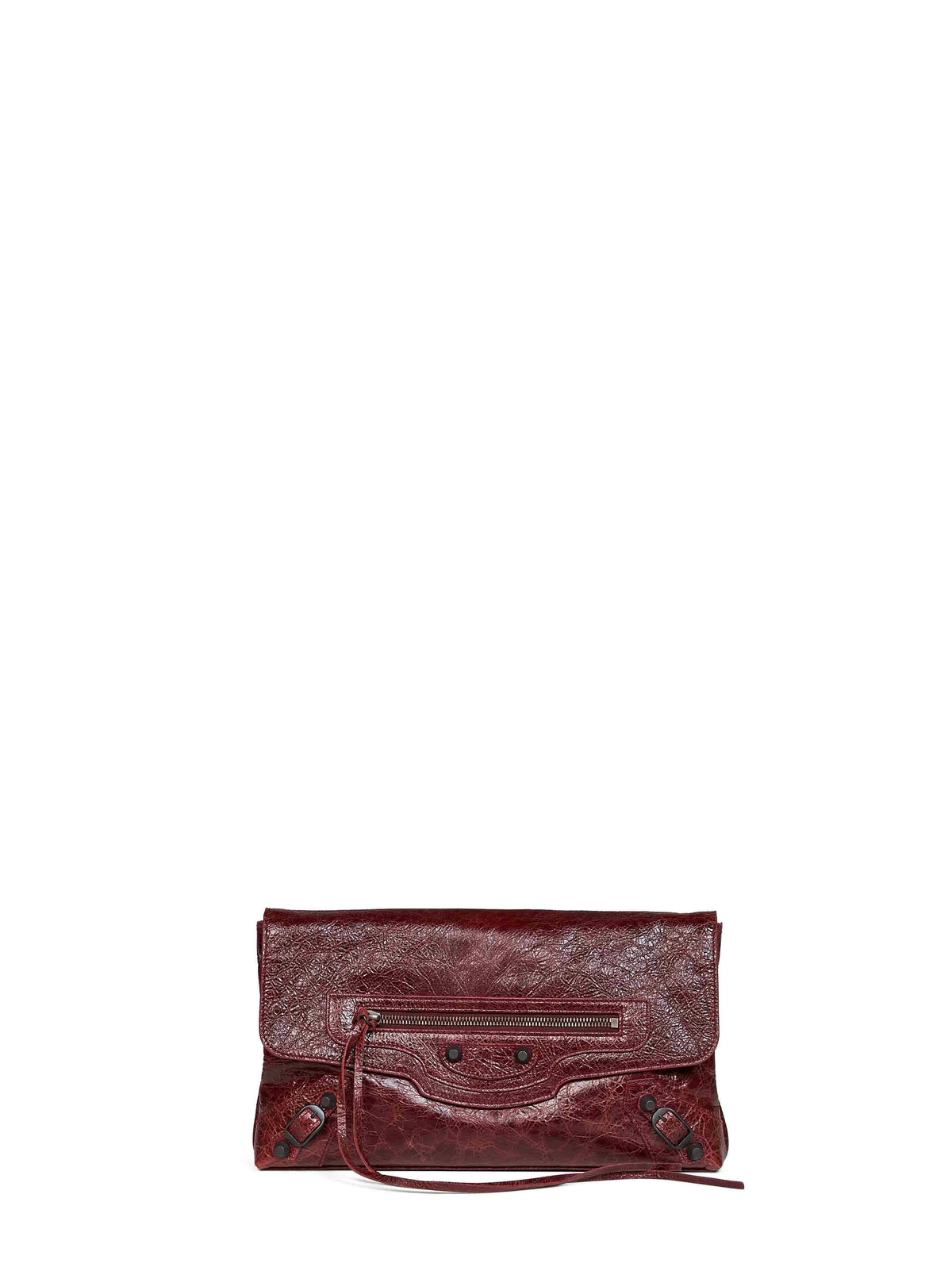 Balenciaga Women Berry Red Le City Clutch