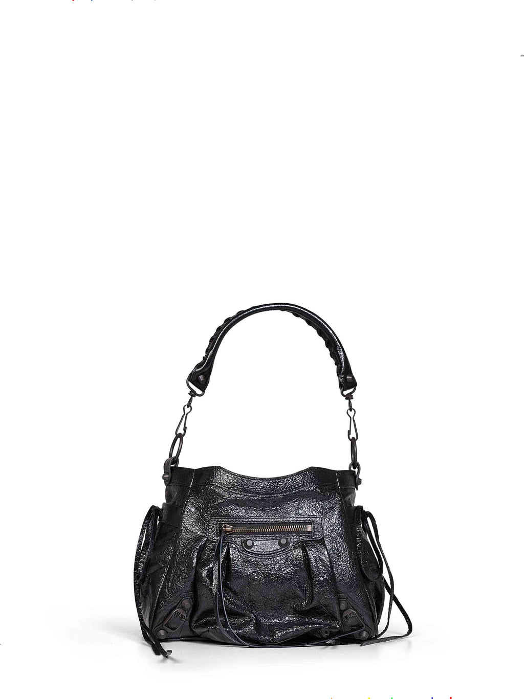 Balenciaga Women Black Le City Bucket Bag Small