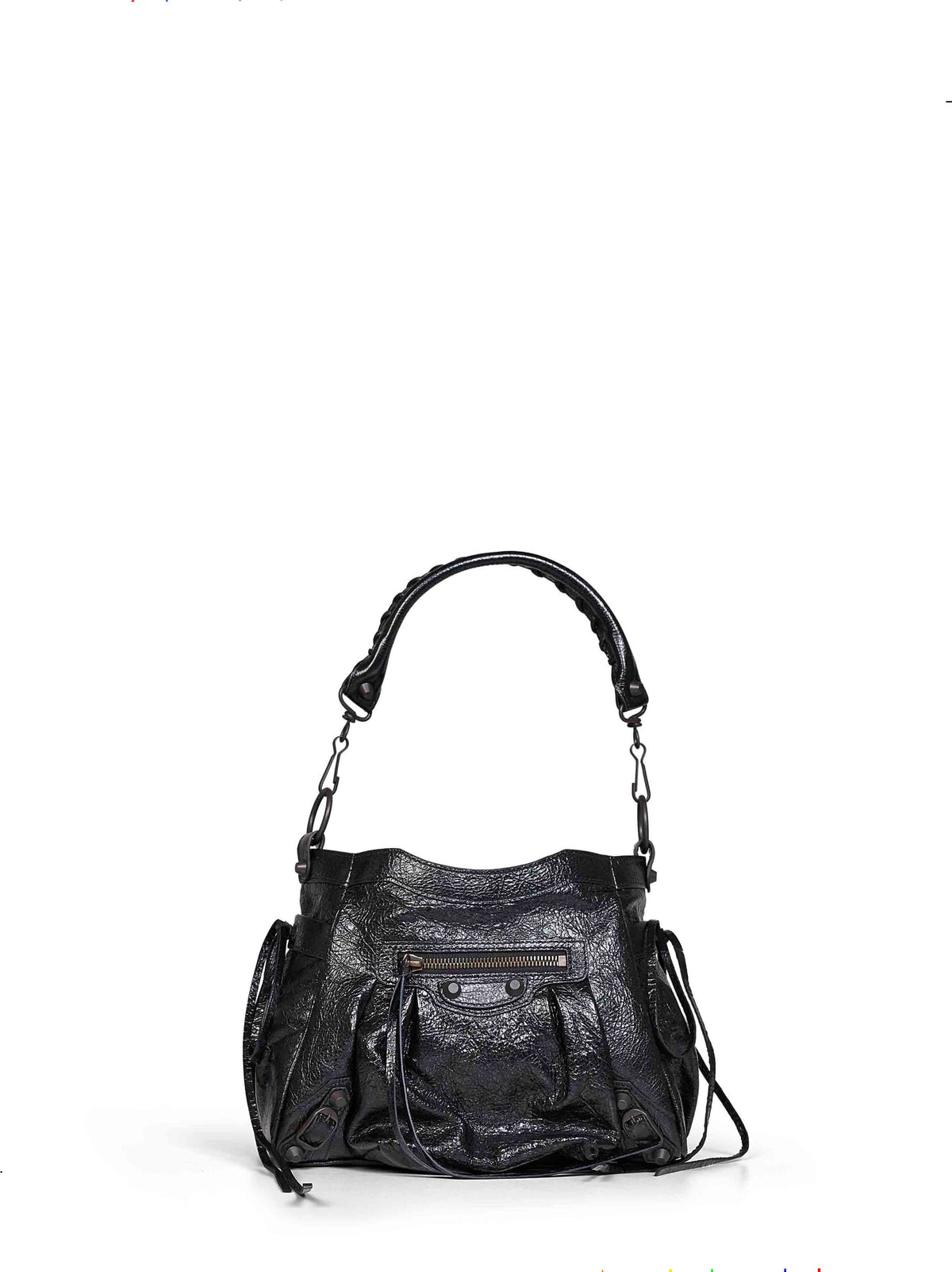 Balenciaga Women Black Le City Bucket Bag Small