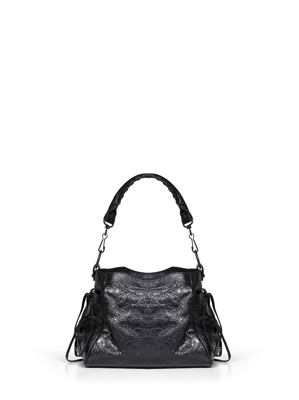 Balenciaga Women Black Le City Bucket Bag Small
