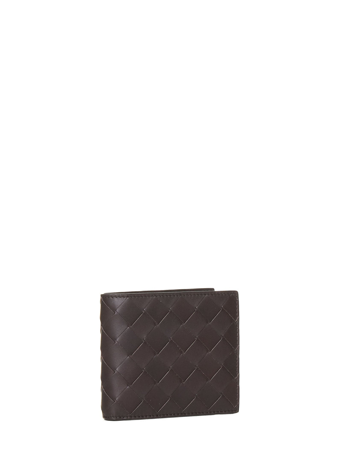 Bottega Veneta Women Brown Bi-Fold Intrecciato Wallet