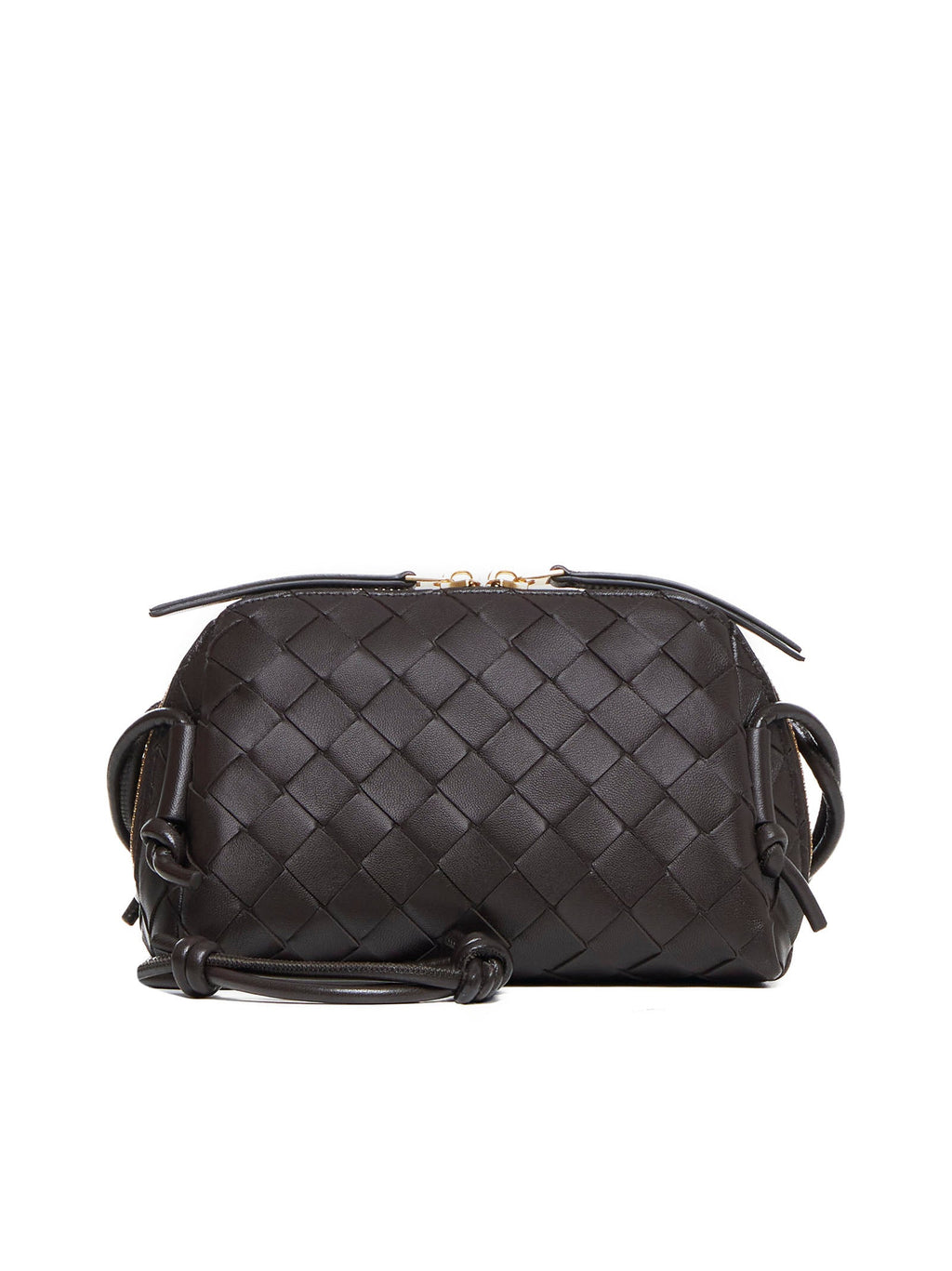 Bottega Veneta Women Intrecciato Leather Concert Pouch