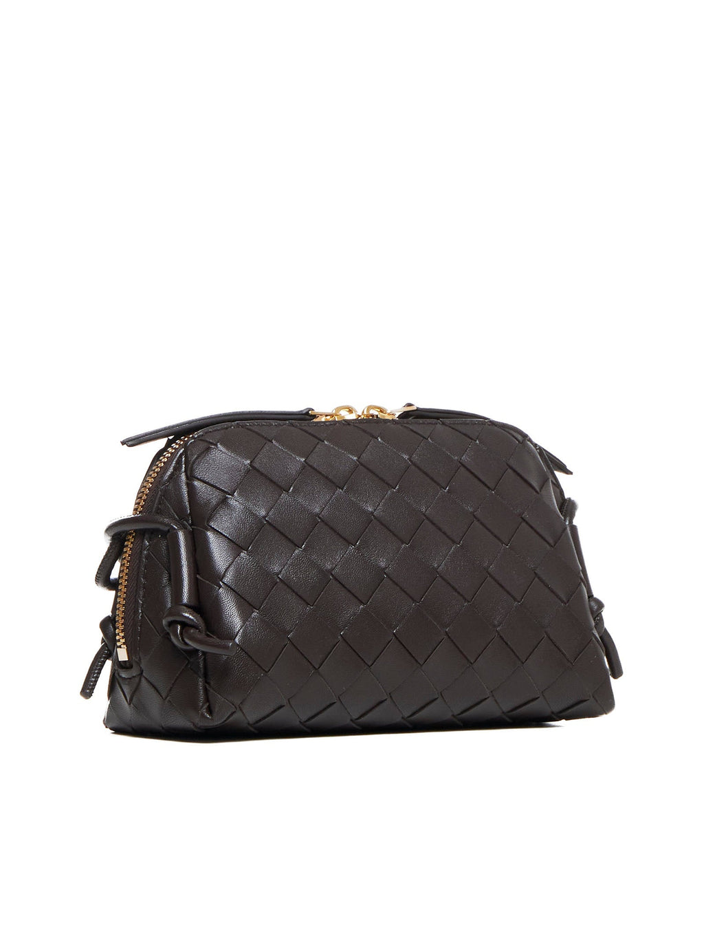 Bottega Veneta Women Intrecciato Leather Concert Pouch