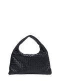 Bottega Veneta Women Tote Bag In Leather With Intrecciato Hop Motif