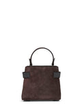 Brunello Cucinelli Women Espresso Essence Small Top-Handle Bag