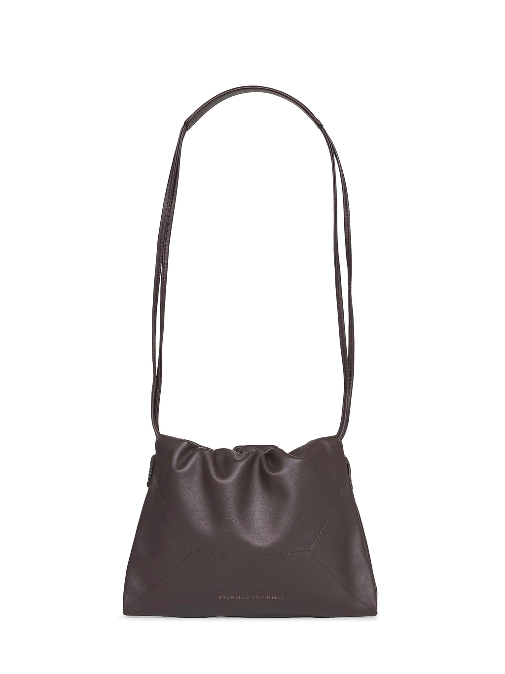 Brunello Cucinelli Women Dark Brown Bc Duo Pouch Bag