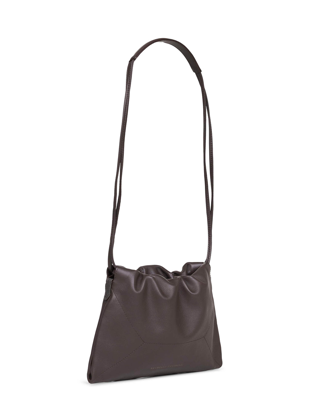 Brunello Cucinelli Women Dark Brown Bc Duo Pouch Bag