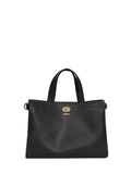 Burberry Women Black Cotswolds Check Small Tote