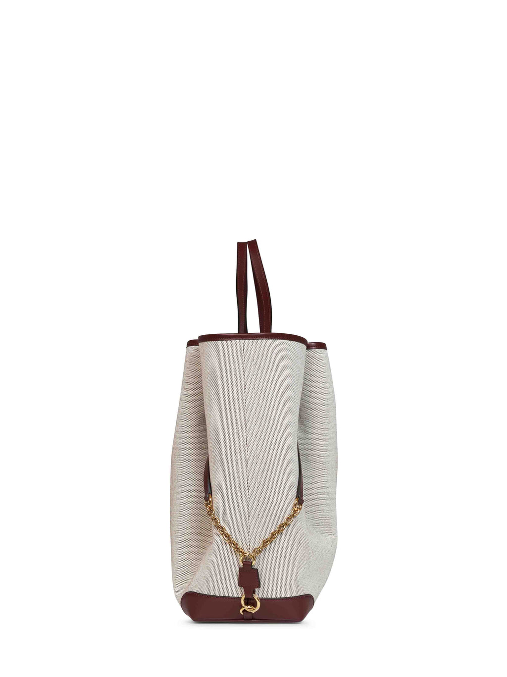 Chloé Women Crafty Brown Large Chloé Clover Shoulder Bag
