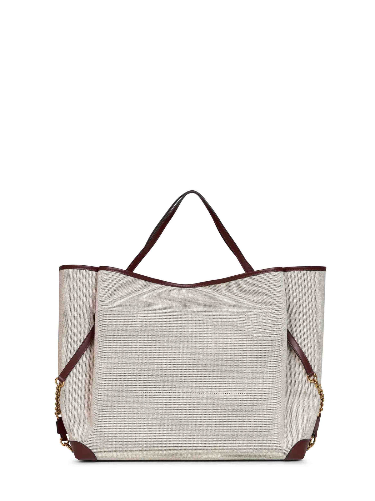 Chloé Women Crafty Brown Large Chloé Clover Shoulder Bag