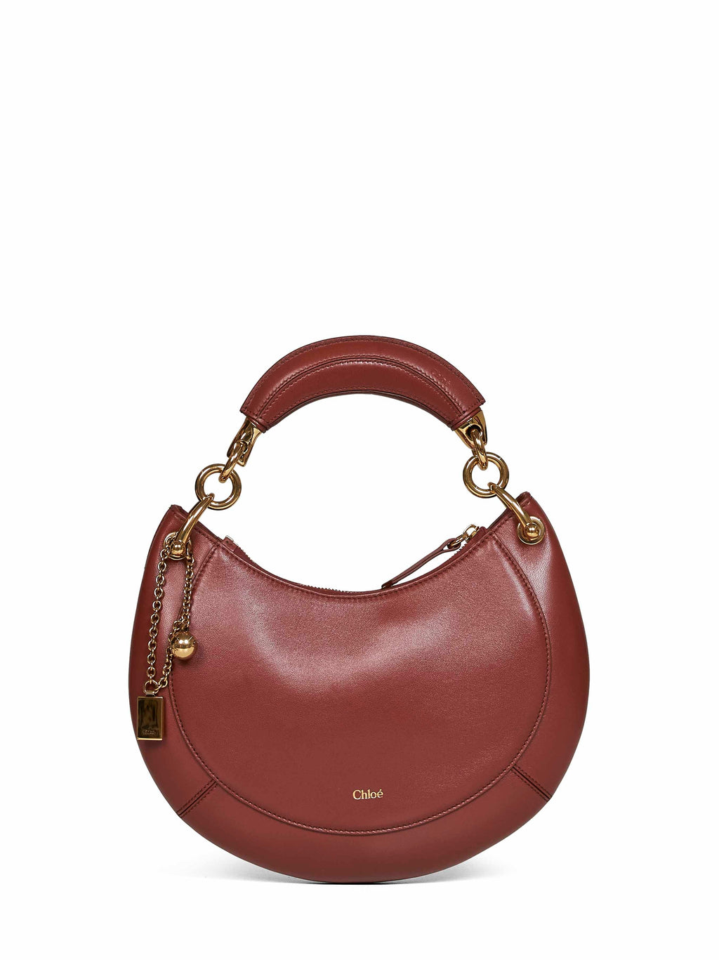 Chloé Women Blushy Brown Banana Small Hobo Bag