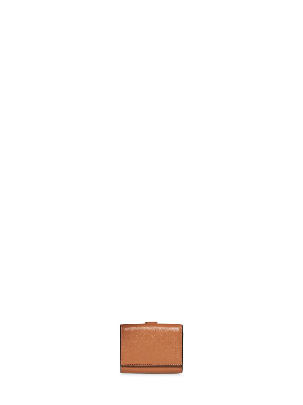 Chloé Women Mustang Brown Paddington Mini Tri-Fold Wallet