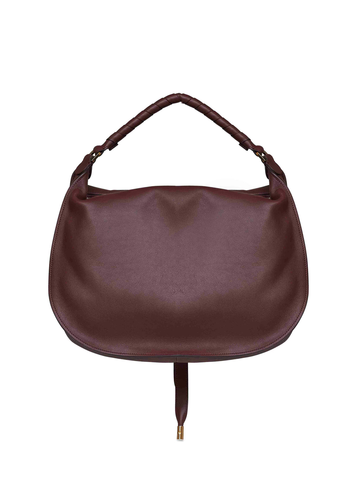 Chloé Women Dark Velvet Marcie Small Shoulder Bag