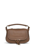 Chloé Women Deep Taupe Marcie Small Shoulder Bag<Br/>