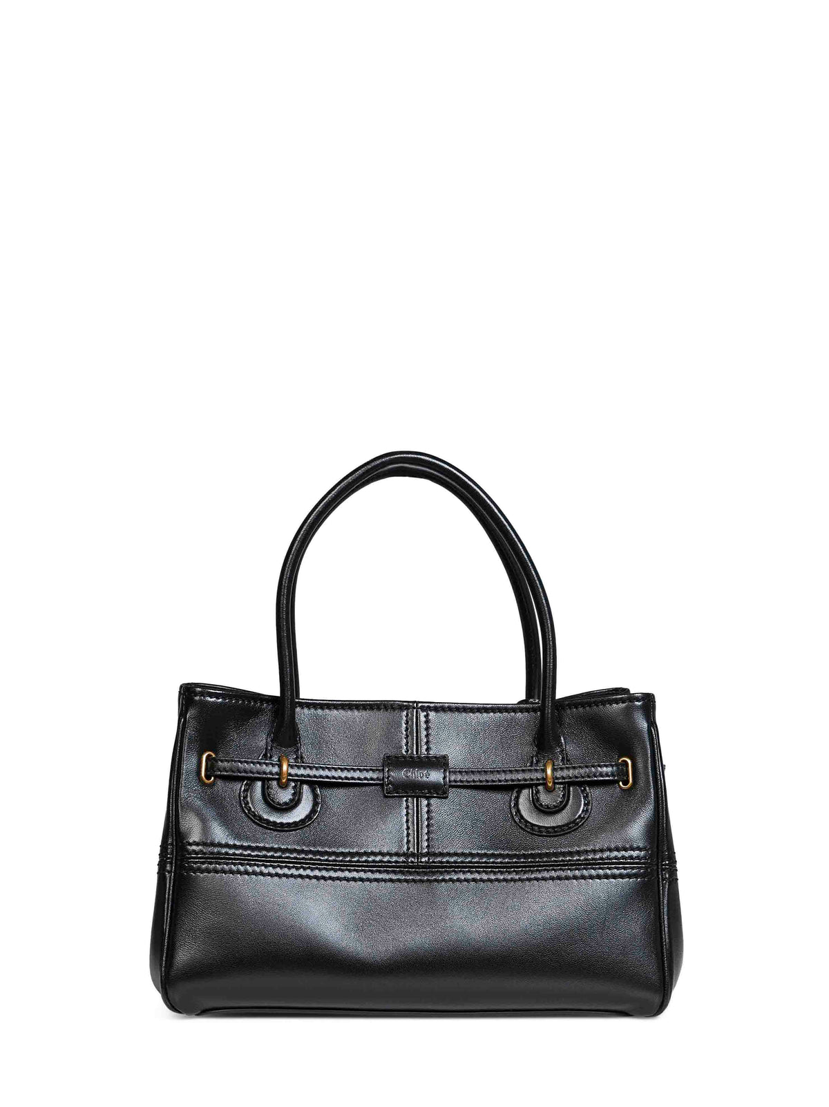 Chloé Women Black Small Paddington Sling Top-Handle Bag