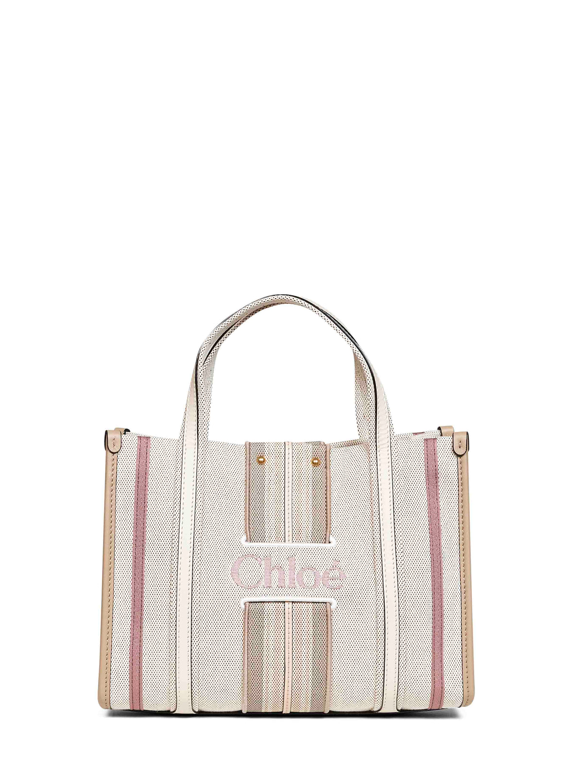 Chloé Women Nude Woody Loop Small Tote Bag
