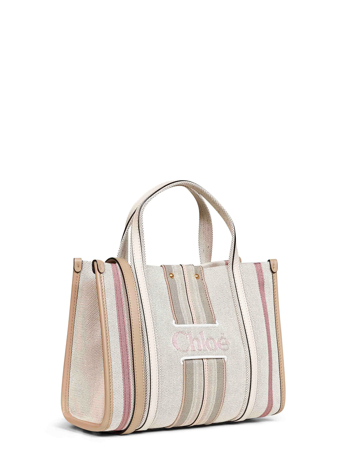 Chloé Women Nude Woody Loop Small Tote Bag