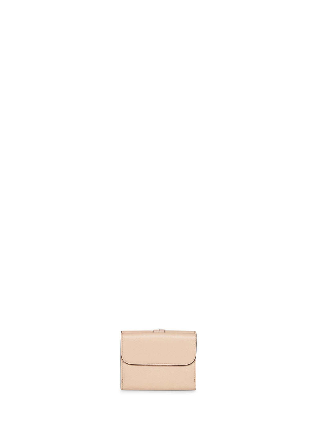 Chloé Women Cement Pink Alphabet Small Trifold Wallet