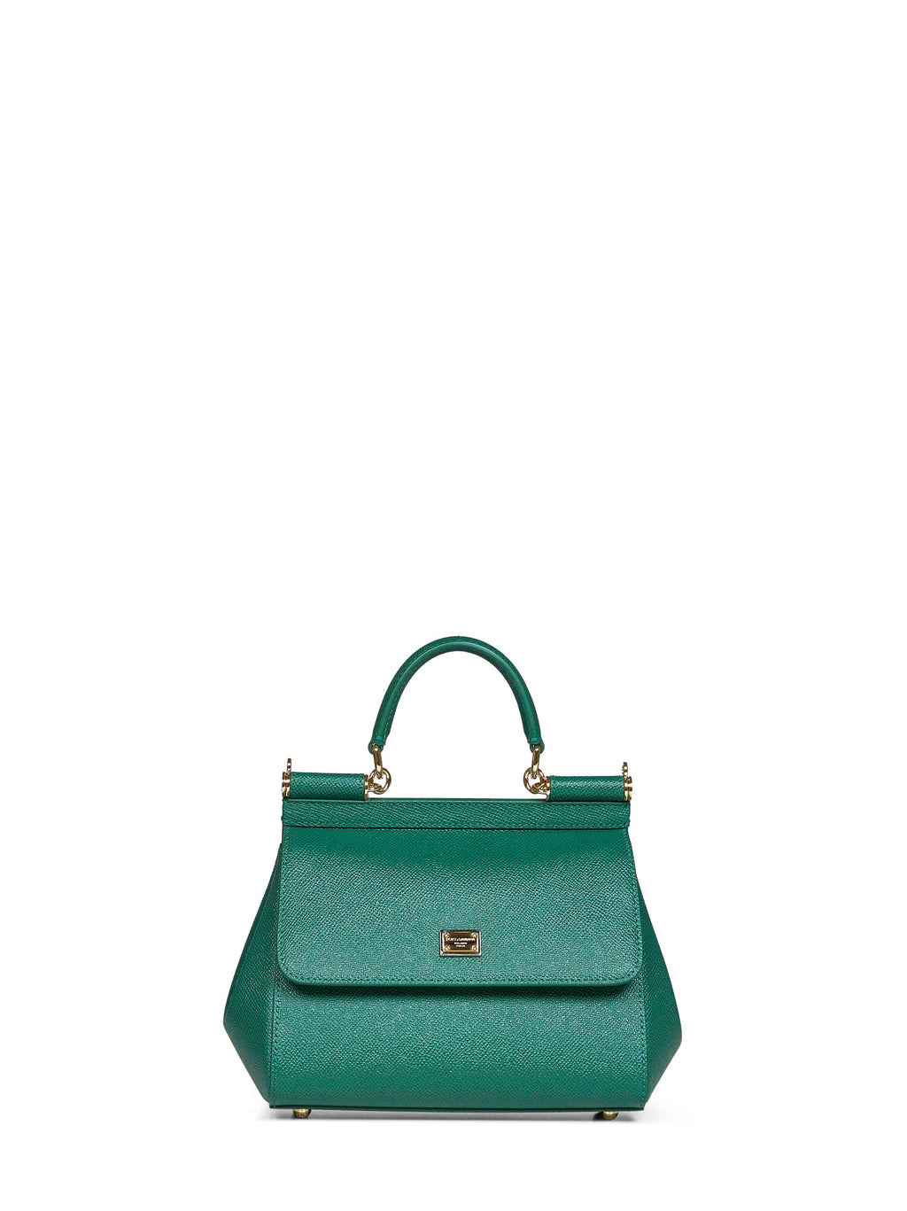 Dolce & Gabbana Women Emerald Green Small Sicily Handbag